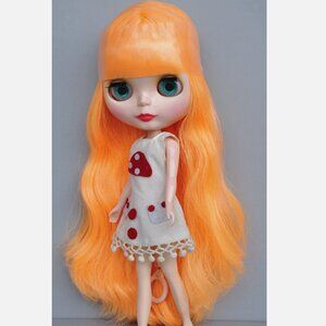 Neo Blythe Long Hair Nude Doll Takara 12"